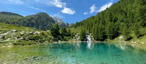 Lac Bleu bei einer Sommerwanderung