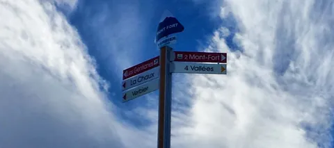 Skigebiet der 4 Vallées
