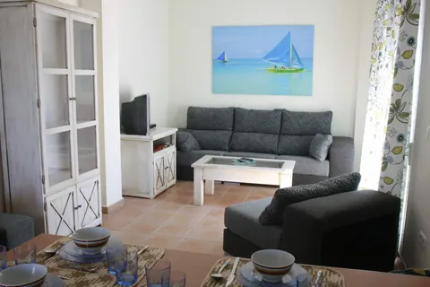 Wohnzimmer mit Sofaecke